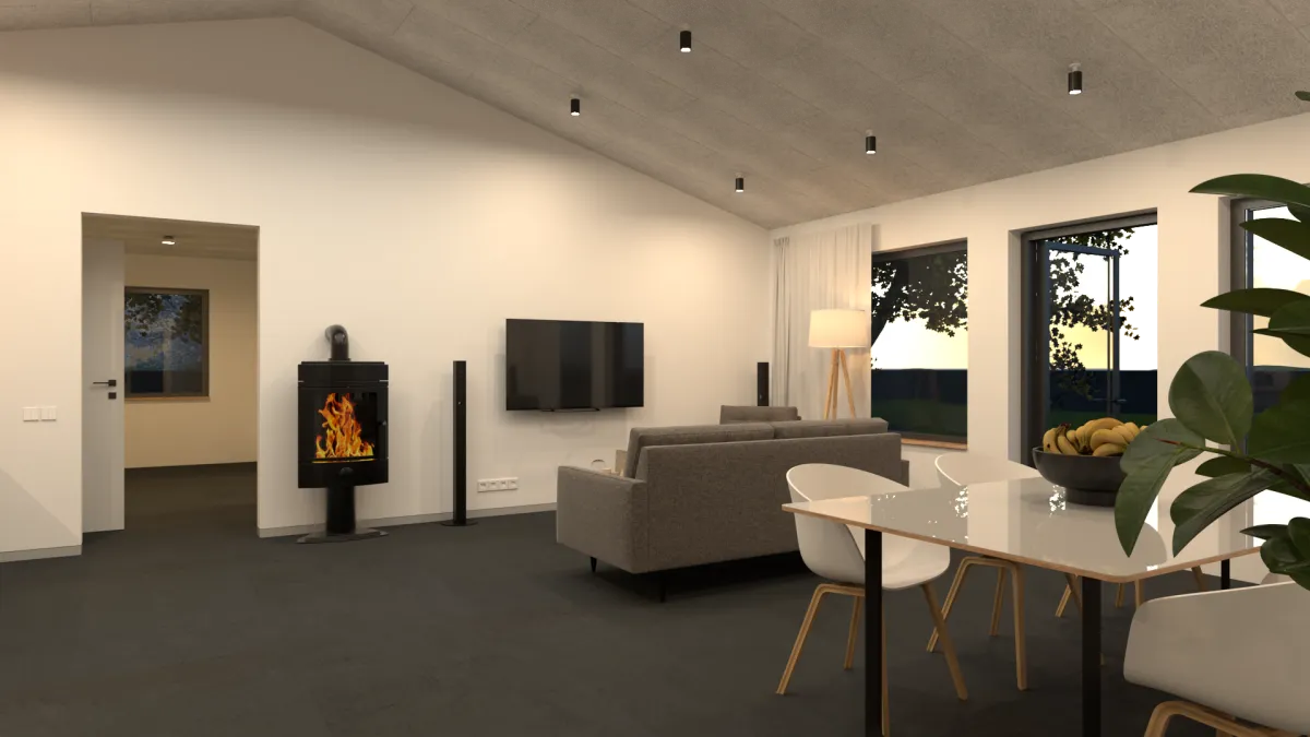 Villa Danne dzīvojamā zona